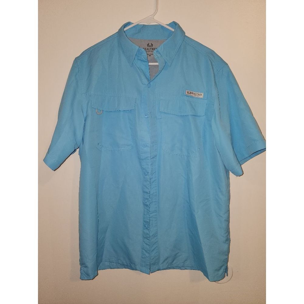 Realtree Men's Short Sleeve River UPF 40+ Fishing Shirt